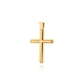 Σταυρός Βάπτισης για Αγόρι Val΄Oro από Κίτρινο Χρυσό Κ14 040833