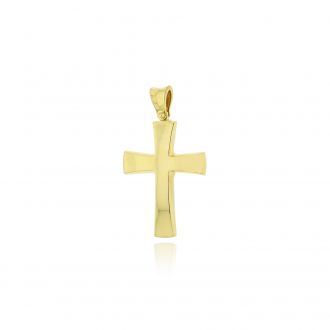 Σταυρός Βάπτισης για Αγόρι από Κίτρινο Χρυσό Κ14 042578
