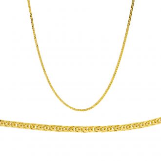 Αλυσίδα Λαιμού από Κίτρινο Χρυσό 14 Καρατίων 043605