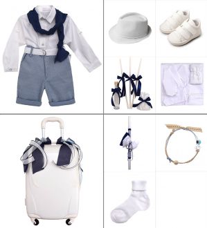 NstNastasia Βαπτιστικό Πακέτο Ολοκληρωμένο 9 τεμάχια 0710