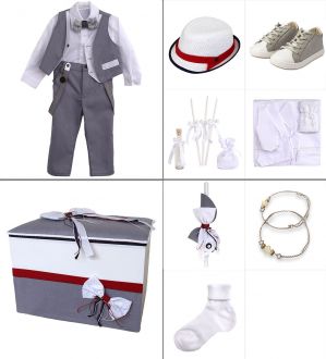 NstNastasia Βαπτιστικό Πακέτο Ολοκληρωμένο 9 τεμάχια 0702