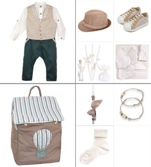 NstNastasia Βαπτιστικό Πακέτο Ολοκληρωμένο 9 τεμάχια 0695