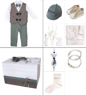 NstNastasia Βαπτιστικό Πακέτο Ολοκληρωμένο 9 τεμάχια 0718