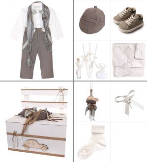 NstNastasia Βαπτιστικό Πακέτο Ολοκληρωμένο 9 τεμάχια 0704