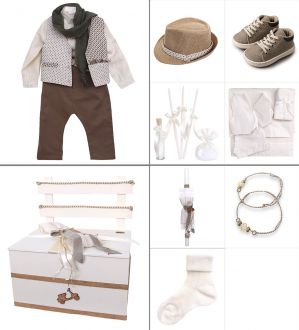 NstNastasia Βαπτιστικό Πακέτο Ολοκληρωμένο 9 τεμάχια 0712