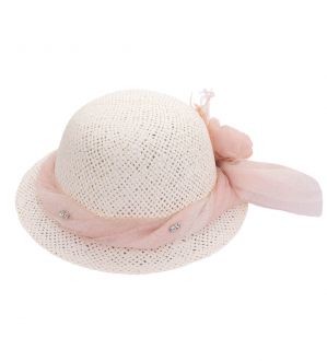 Ψάθινο καπέλο βάπτισης