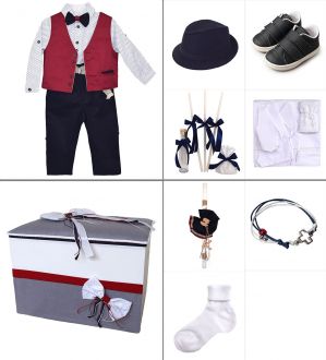 NstNastasia Βαπτιστικό Πακέτο Ολοκληρωμένο 9 τεμάχια 0708