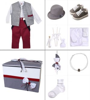 NstNastasia Βαπτιστικό Πακέτο Ολοκληρωμένο 9 τεμάχια 0715