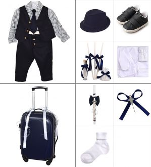 NstNastasia Βαπτιστικό Πακέτο Ολοκληρωμένο 9 τεμάχια 0709