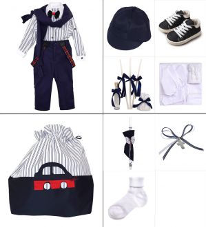 NstNastasia Βαπτιστικό Πακέτο Ολοκληρωμένο 9 τεμάχια 0692