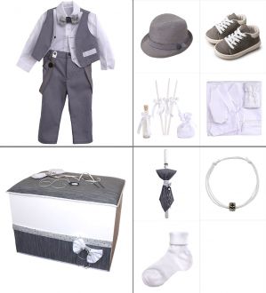 NstNastasia Βαπτιστικό Πακέτο Ολοκληρωμένο 9 τεμάχια 0698