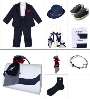 NstNastasia Βαπτιστικό Πακέτο Ολοκληρωμένο 9 τεμάχια 0685