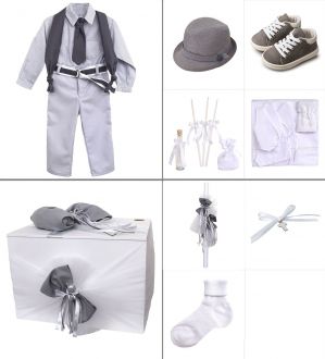 NstNastasia Βαπτιστικό Πακέτο Ολοκληρωμένο 9 τεμάχια 0693