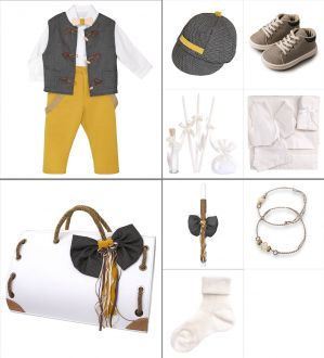 NstNastasia Βαπτιστικό Πακέτο Ολοκληρωμένο 9 τεμάχια 0705