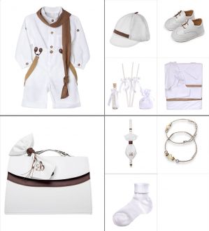 NstNastasia Βαπτιστικό Πακέτο Ολοκληρωμένο 9 τεμάχια 0670