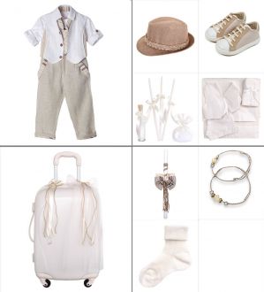 NstNastasia Βαπτιστικό Πακέτο Ολοκληρωμένο 9 τεμάχια 0674