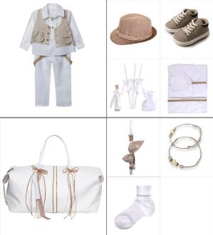 NstNastasia Βαπτιστικό Πακέτο Ολοκληρωμένο 9 τεμάχια 0677