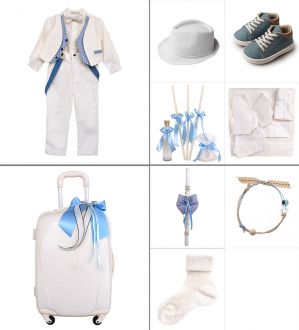 NstNastasia Βαπτιστικό Πακέτο Ολοκληρωμένο 9 τεμάχια 0679