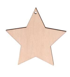Ξύλινο Διακοσμητικό Αστέρι 0053