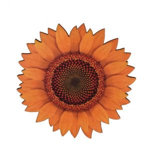 Ξύλινο Διακοσμητικό Ηλιοτρόπιο 0057