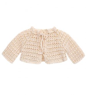 NstNastasia Βαπτιστικό μπολερό πλεκτό Princess Beatrice of Provence 0211