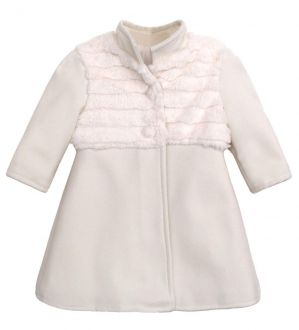 NstNastasia Βαπτιστικό παλτό Princess Andeline 0218
