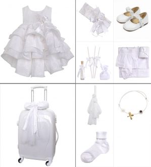 NstNastasia Βαπτιστικό Πακέτο Ολοκληρωμένο 9τεμάχια 0646