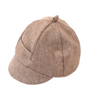 NstNastasia Βαπτιστικό Kαπέλο Τζόκεϊ Μάλλινο Μπεζ 0982