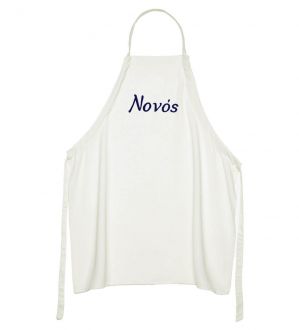 NstNastasia Ποδιά Νονού Μπλε κεντημένα γράμματα 6041