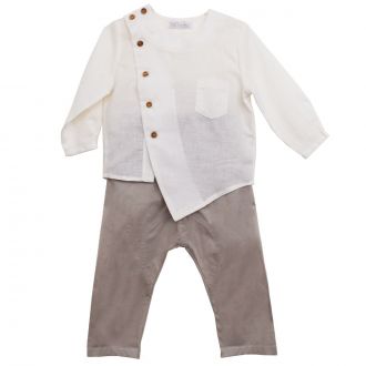 NstNastasia Βαπτιστικά Ρούχα Pavel Emilio Cecil 3584