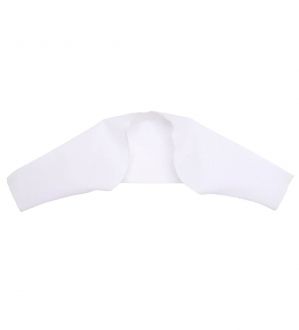 NstNastasia Βαπτιστικά μανίκια βαμβακερά λευκά 3900