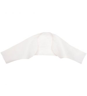 NstNastasia Βαπτιστικά μανίκια λινά εκρού 3902