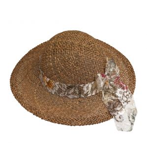 Ψάθινο καπέλο βάπτισης