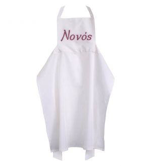 NstNastasia Ποδιά Νονού Σάπιο Μήλο κεντημένα γράμματα 4067