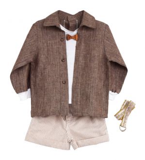 NstNastasia Βαπτιστικά Ρούχα Todd Bash 3524