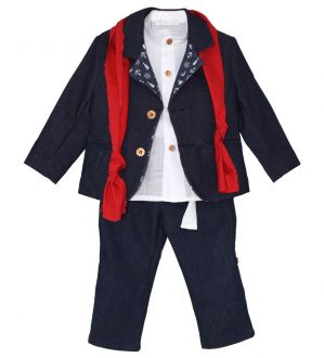 NstNastasia Βαπτιστικά Ρούχα Anthony Leon Butts 5354