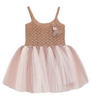 NstNastasia Βαπτιστικό Φόρεμα Anna Maria Keary 4298