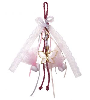 NstNastasia Μπομπονιέρες βάπτισης Μπρελόκ Πεταλούδα 2013