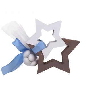 NstNastasia Μπομπονιέρες βάπτισης Αστέρια 1032