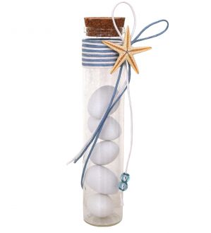 NstNastasia Μπομπονιέρες βάπτισης Γυάλινος σωλήνας Αστερίας 1068