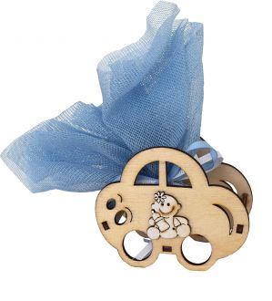 NstNastasia Μπομπονιέρες βάπτισης Αυτοκινητάκι 1087