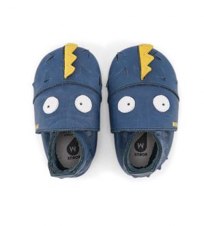 Bobux Βρεφικά Παντοφλάκια Αγκαλιάς για Αγόρι Μπλε