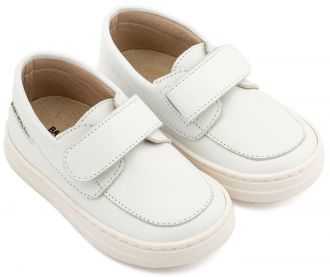 Babywalker Βαπτιστικά Δερμάτινο Μοκασίνι BW 4310 Λευκό