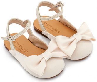 Babywalker Βαπτιστικά Γαλλικά Σαμπό με Σατέν Φιόγκο  BW4855 Εκρού