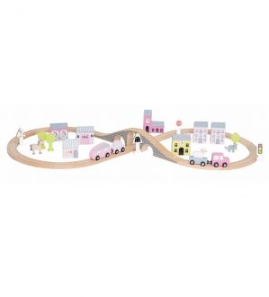 Jabadabado Car Set Pink