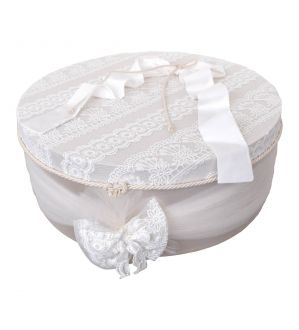 NstNastasia Καπελιέρα Βάπτισης Χάρτινη Δαντέλα Γαλλική 1796