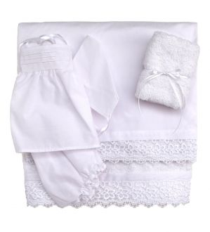 Λαδόπανα βάπτισης (Εσώρουχα/ Πετσέτα/ Πετσέτα χεριών/ Σεντόνι)