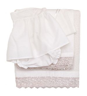 Λαδόπανα βάπτισης (Εσώρουχ/ Πετσέτα/ Πετσέτα χεριών/ Σεντόνι)