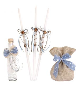 NstNastasia Λαδοσέτ Βάπτισης Σιέλ, 5τεμάχια 1369