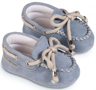 Babywalker Δετό Loafer MI1116 Σιέλ